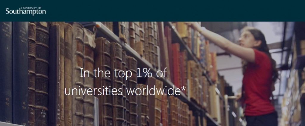 Học bổng 2018 – 2019 cùng Đại học Southampton – TOP 1% trường Đại học hàng đầu Thế giới