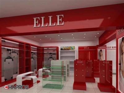 Thiết kế nội thất showroom thời trang Elle