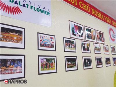 Triển lãm hình ảnh về Festival Hoa Đà Lạt